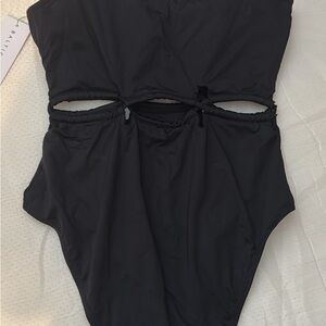 Monaco Black One-Piece Swimsuit